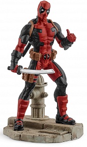 Фигурка с диорамой – Дэдпул из серии Marvel (Schleich, 21511)